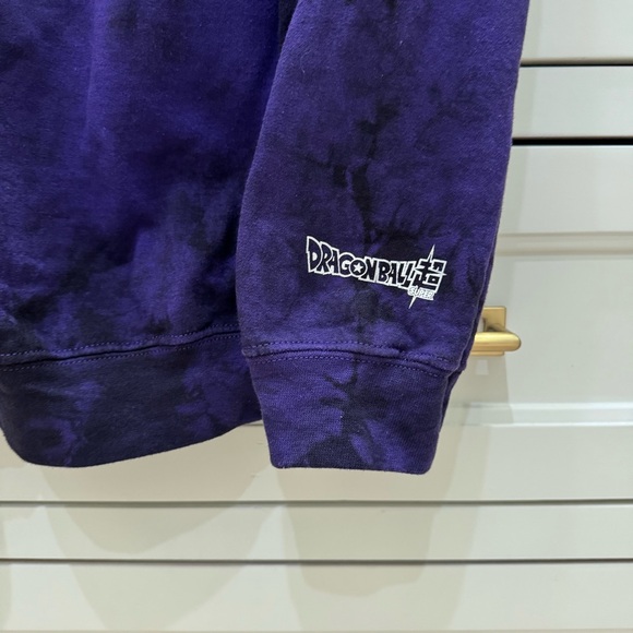 Primitive x Dragon Ball Super Beerus Purple Wash Hoodie adult Small - Picture 5 of 6
